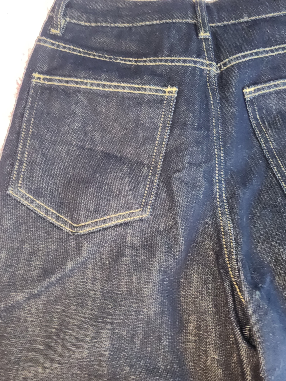 COMMENSE Dark WASH Blue Wide-Leg Jeans - Picture 8 of 8